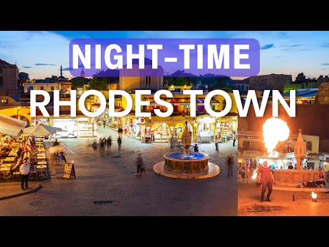 Rhodes Town Walking Tour - Places to Eat and Drink