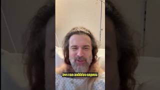 NANDO MOURA CAI DA CAMA DO HOSPITAL PARA RIR DA CARA DE RENAN SANTOS DO MISSÃO #shorts