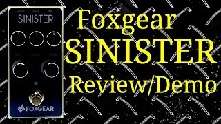 Video thumbnail for Foxgear Sinister (The Metal Pedal)....... NOT!!!! by Truck Driver Shawn