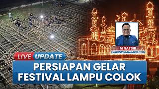 Tradisi Ramadhan, Festival Lampu Colok di Bengkalis Digelar Lagi, Pembangunan Menara Lampu Dikebut