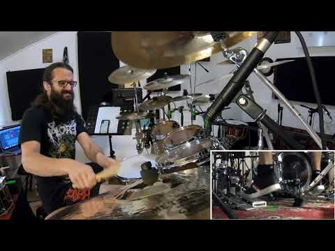OOZING EARTH (by Bernhard Gander) - Rehearsing a 7/4 Drums Solo- K Paradis