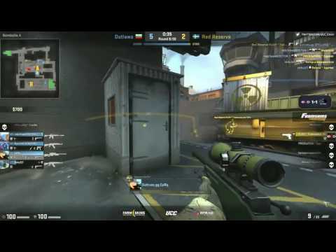 Outlaws.GG niki1 - 3 kills (2 M4A1-S, AK) on the bombsite A defense #CSGO #Stream #HLTV #Esports