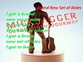 Mick Jagger Brand New set of rules karaoke