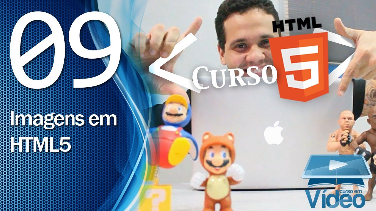 Curso de HTML5 - 09 - Imagens em HTML5 - by Gustavo Guanabara