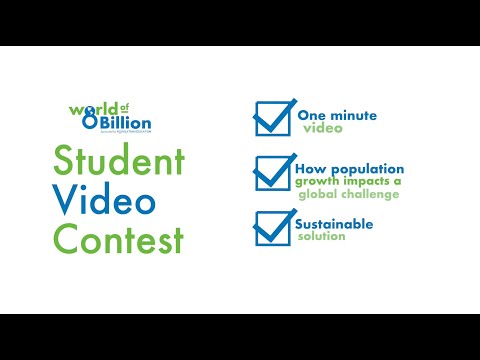 Welcome to the World of 8 Billion Student Video Contest