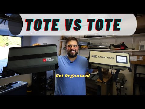 ARB Cargo Organizer VS Front Runner Flat Pack