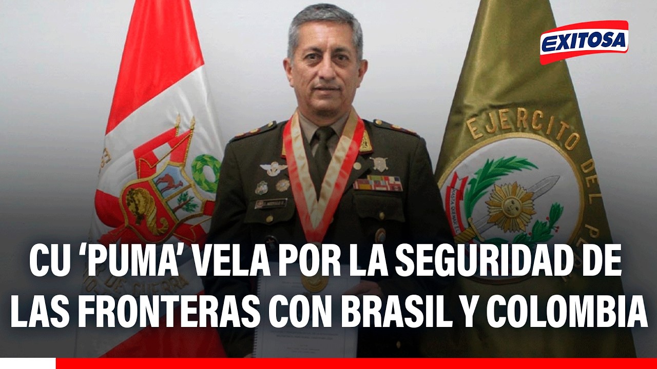 🔴🔵Comando Unificado ‘PUMA’ creado para combatir crimen en frontera con Brasil y Colombia