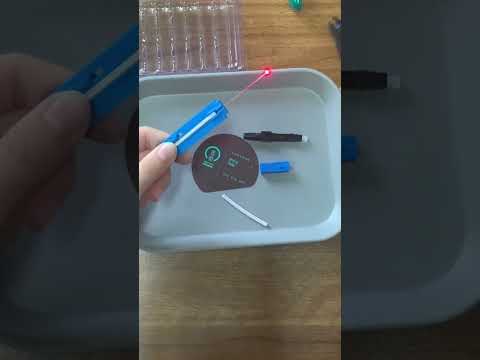 Learn how to complete optical fiber splicing in 1 minute #networkengineers #network #opticalfiber