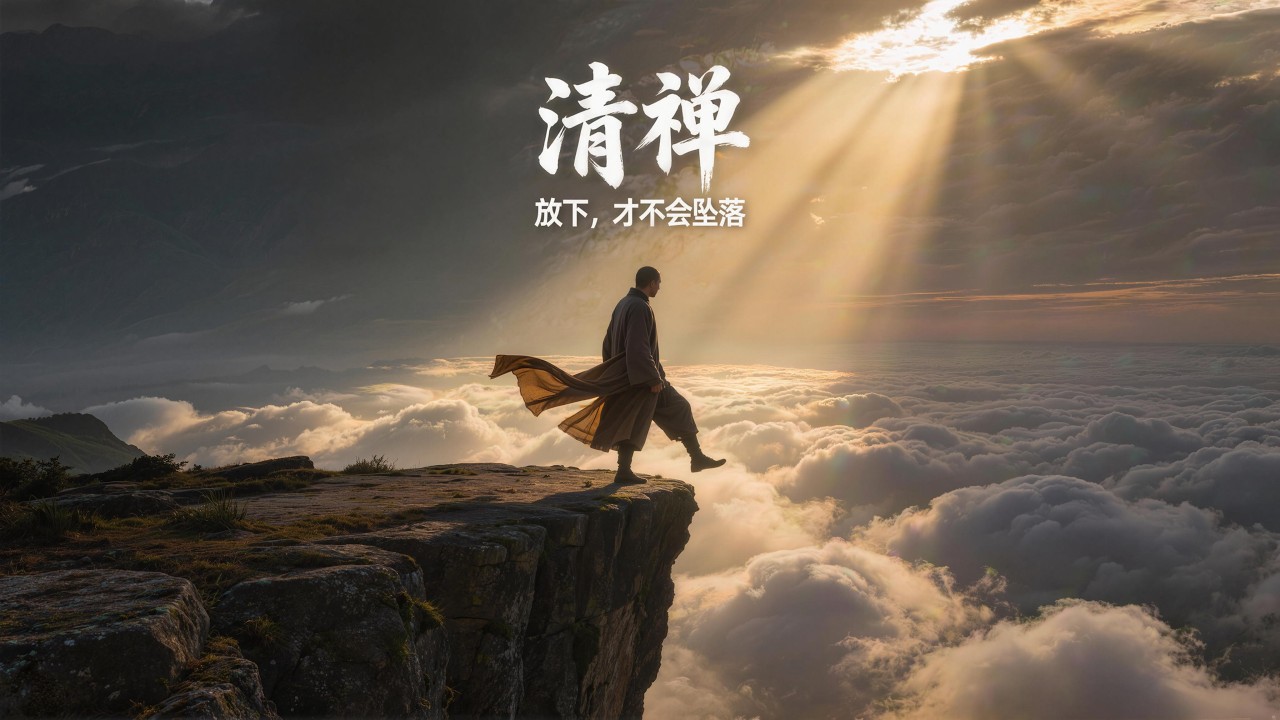 《清禪》如果你真的撐不下去了，請聽完這一首｜放下執念，才不會繼續痛｜聲未盡