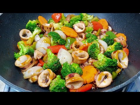 Gawin mo ito sa Pusit! Sobrang Sarap para ka ng Kumain sa Restaurant!