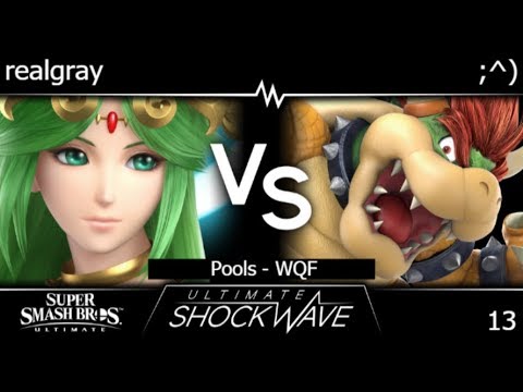 USW 13 - realgray (Palutena) vs ;^) (Bowser) Pools - WQF - SSBU