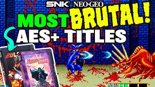 The Most BRUTALLY HARD NEOGEO AES+ Launch Titles