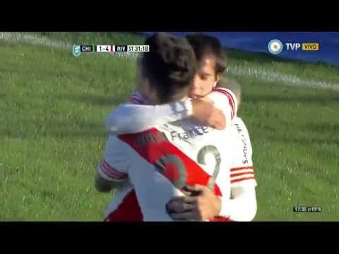 Gol de Driussi. Nueva Chicago 1 - River 4 | Primera División 2015 - Fecha 23