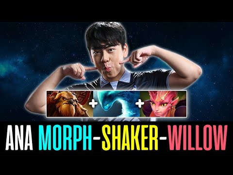 ANA perfect picked MORPH-SHAKER-WILLOW DOTA 2