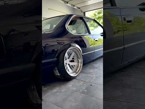 🦈 BMW E24 Sharknose–klassischer Style trifft modernes Setup! Mit MTS Gewindefahrwerk. #tuning #sale