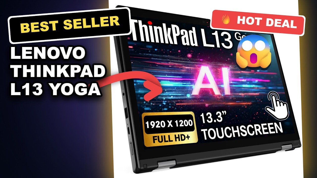 Lenovo ThinkPad L13 Yoga Gen 5 Review: Best 2-in-1 Business Laptop? review video