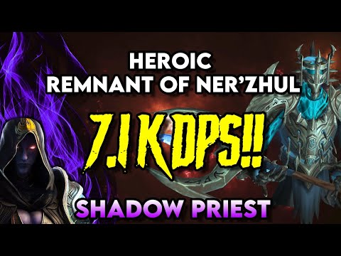 9.1 Heroic Sanctum of Domination Remnant of Ner'zhul Shadow Priest DPS POV Spriest SoD