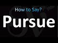 How to Pronounce Pursue (Correctly!)