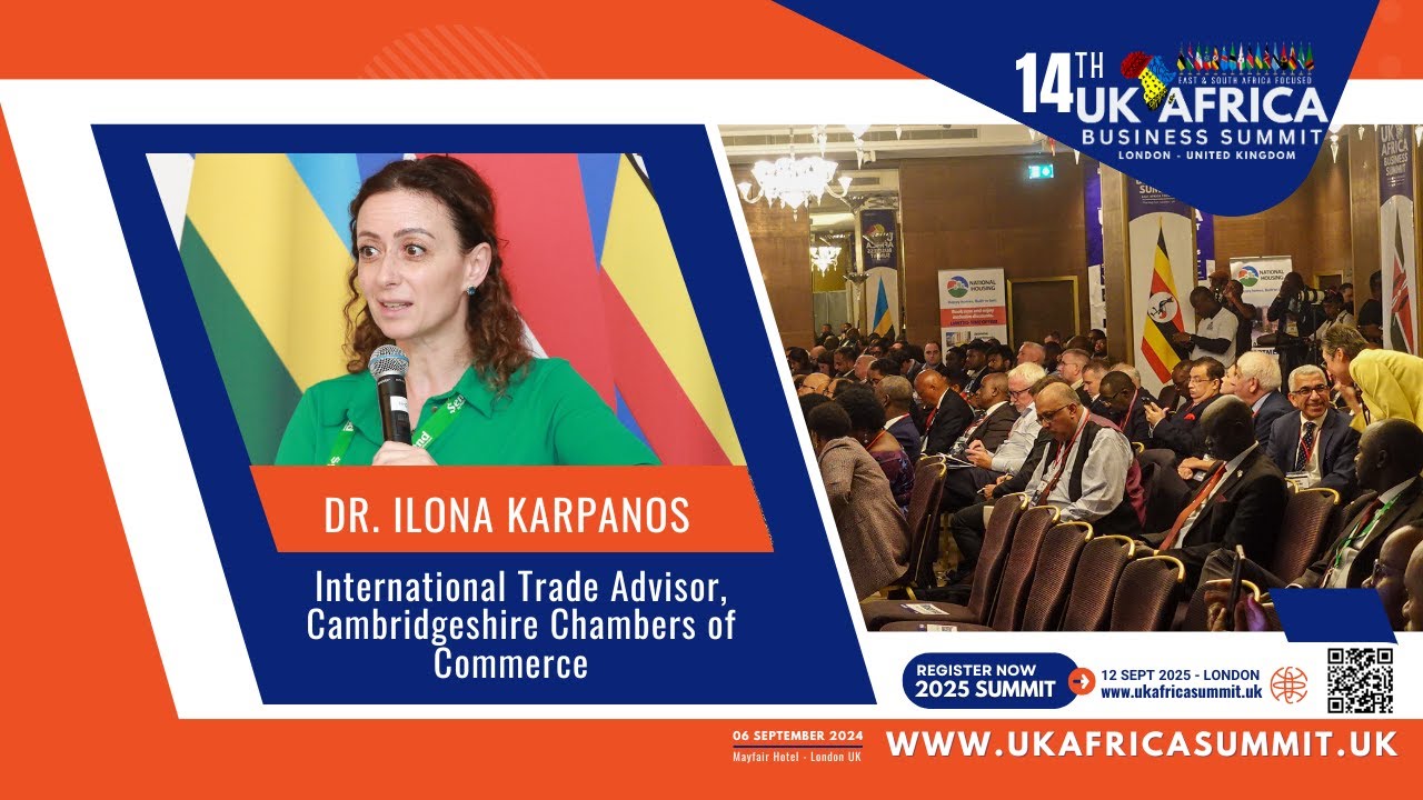 SMEs in Africa: Insights from Dr. Ilona Karpanos at UK-Africa Summit 2024 🌍