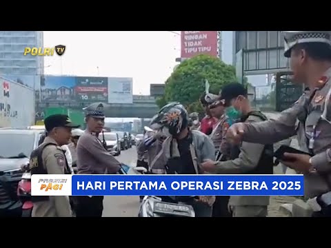 KORLANTAS POLRI CATAT 17.169 PELANGGARAN DI HARI PERTAMA OPERASI ZEBRA 2025