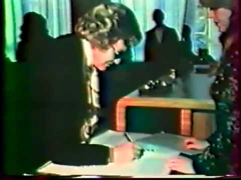 Claude François.Mariage 12 octobre 1974