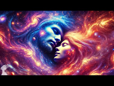 VERY POWERFUL Love Frequency | Telepathic Communication While You Sleep & Wake Up Happy - alpha wave