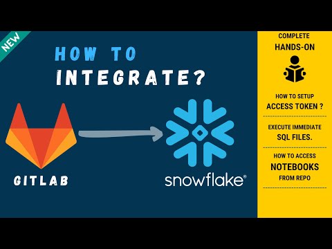 Snowflake Gitlab Integration Complete Hands On Snowflake Tutorial