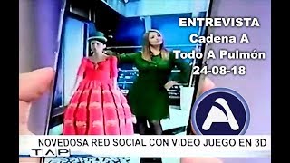 Cholita en realidad aumentada llega a la televisión
