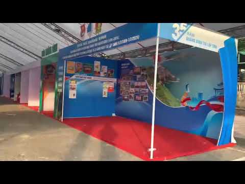 Thi Công Triễn Lãm Thành Tựu Kinh Tế - Xã Hội Tỉnh Quảng Bình