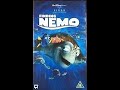 Opening To Finding Nemo UK VHS 2004