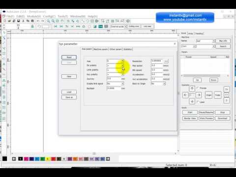 So legen Sie Parameter in der AutoLaser-Software fest, einer chinesischen Laserschneid- und Gravi...