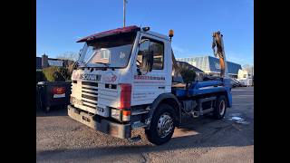 Camion multibenne Scania P93 93 M 220 FULL STEEL SPRING /!\ MANUAL GEARBOX /!\ HOLLAND TR | Image 4 - Autoline