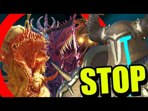 EVERY Chaos Siege Towers in Warhammer3 is CURSED.. Don't USE THESE..