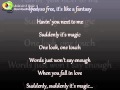 Suddenly It S Magic With Lyrics MY VALENTINE GIRLS THEME SONG