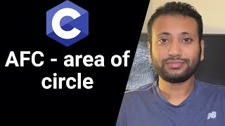 C programming Bangla Tutorial 5.39 : বৃত্তের ক্ষেত্রফল নির্ণয়ের জন্য Algorithm,Flowchart & C