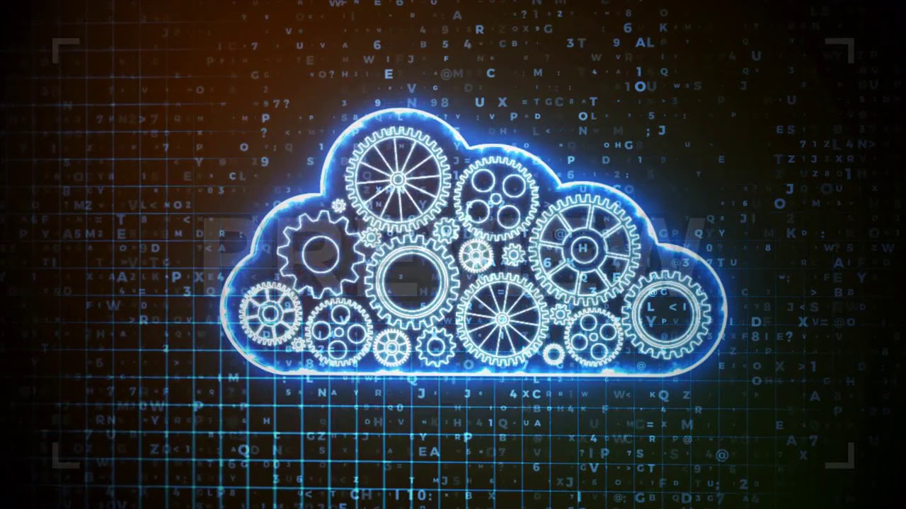 Cloud Computing Stock Motion Graphics