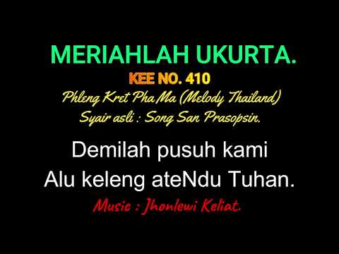 KEE 410 (Karaoke Version) - Jhonlewi Keliat. MERIAHLAH UKURTA.