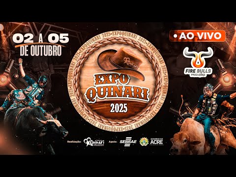 🔥 AO VIVO | ExpoQuinari - 4ª Noite de Rodeio | DOMINGO (05/10)