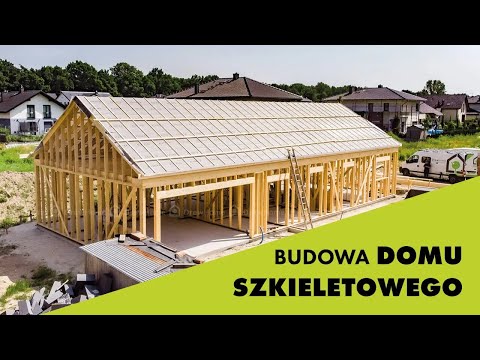 Budowa domu szkieletowego do stanu deweloperskiego