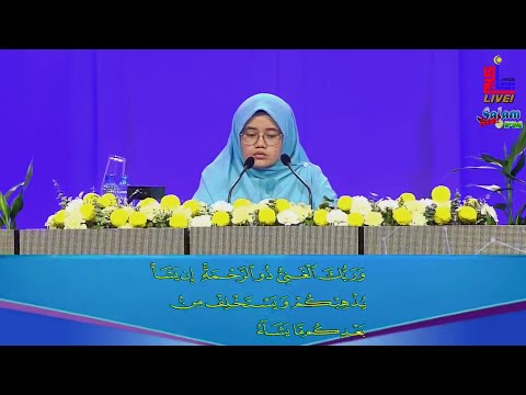 Majlis Menghafaz Al-Quran Peringkat Kebangsaan 2020 - Tasnim Salsabiila (W.Persekutuan)