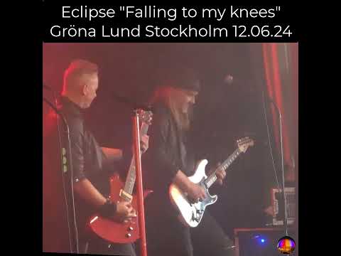Eclipse "Falling To My Knees" live at Gröna Lund, Stockholm 12.06.2024 #shorts #rock