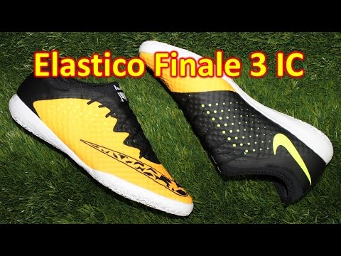 Nike Elastico Finale 3 Indoor Laser Orange - Unboxing + On Feet