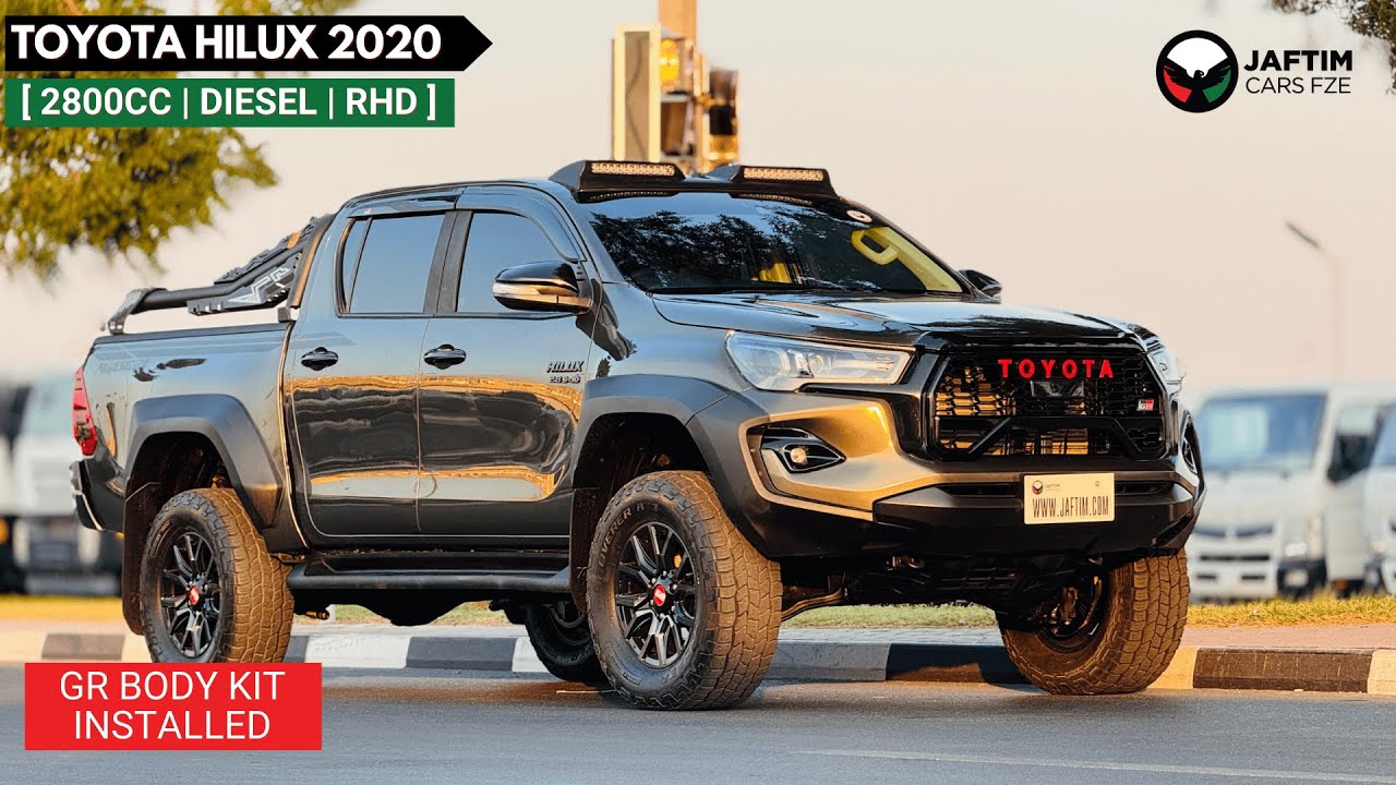 Toyota Hilux GR BODY KIT INSTALLED | DOUBLE CABIN | 2020 | 2.8L DIESEL ENGINE | RHD | AUTOMATIC TRANSMISSION | EL video
