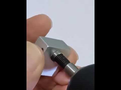 Wire thread insert drills install tool simple and efficient
