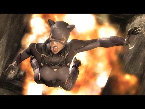 Injustice: Gods Among Us - All Stage/Level Transitions on Catwoman (1080p 60FPS) Video