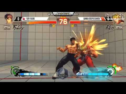 RZR Fuudo (Fei Long) vs Qanba Dakou (Ken) -  #SouthEastAsiaMAjor 2015 #USF4