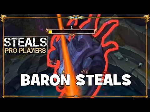 Amazing Dragon & Baron STEALS 2017 - STEAL Montage - League of Legends (LOL)