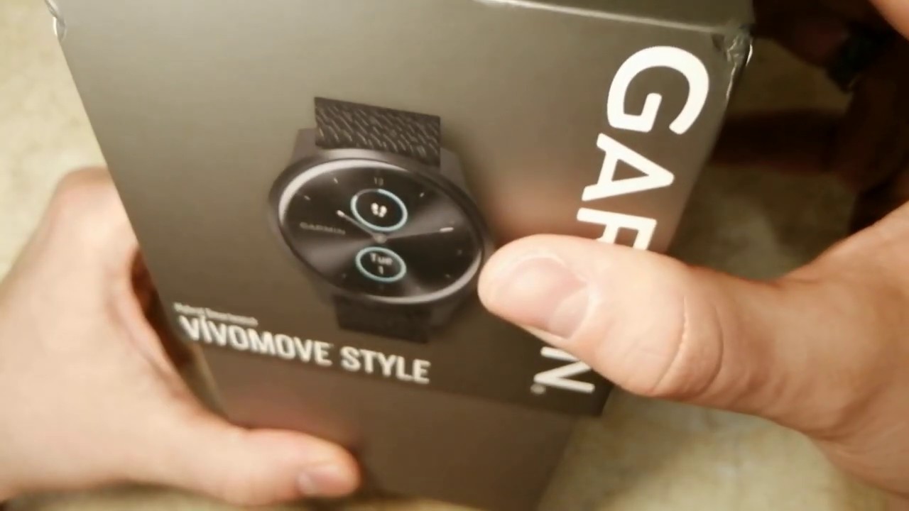 Гибридные часы Garmin Vivomove Style - краткий обзор, уведомления, мультимедиа