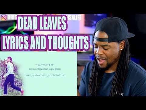 BTS – DEAD LEAVES | I CAN RELATE | LYRIC REACTION!!!