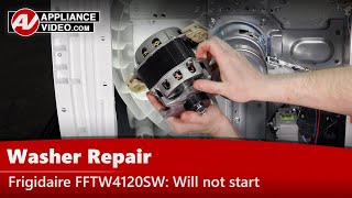 Frigidaire Washer Repair - Will Not Start, Humming Noise - Drive Motor